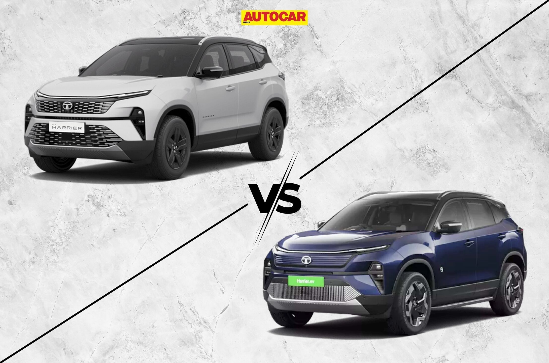 Tata Harrier EV vs Diesel comparison explained
